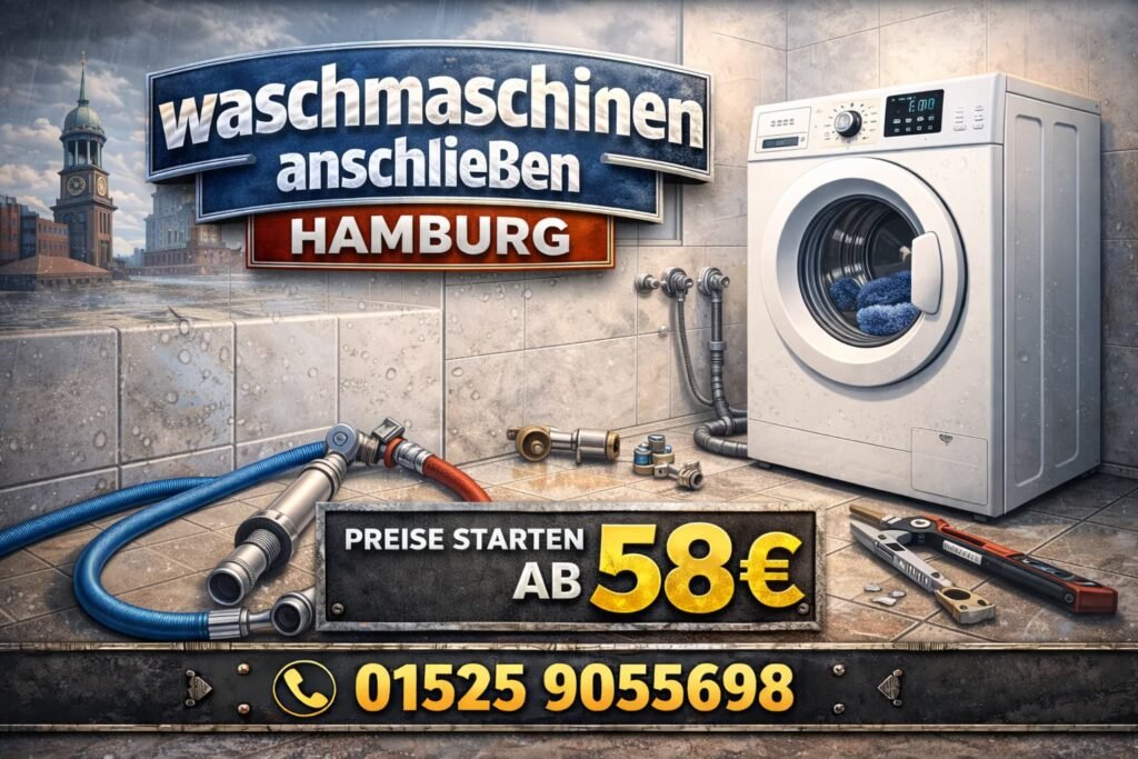 waschmaschine anschließen hamburg