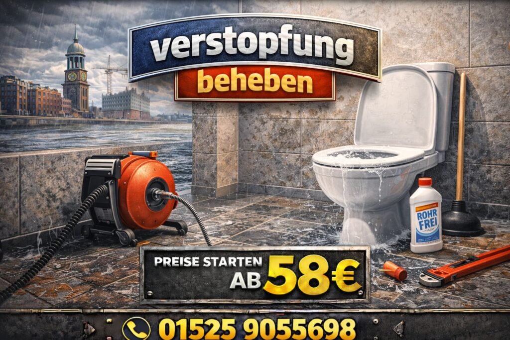 verstopfung beheben