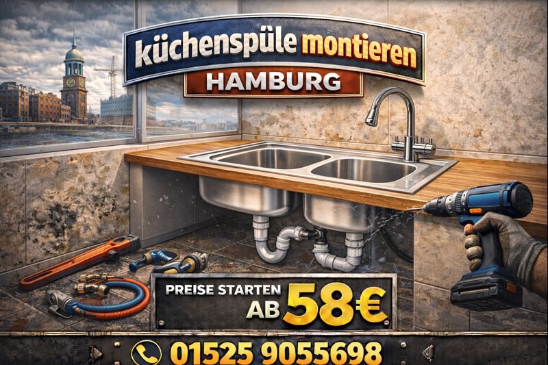 küchenspüle montieren