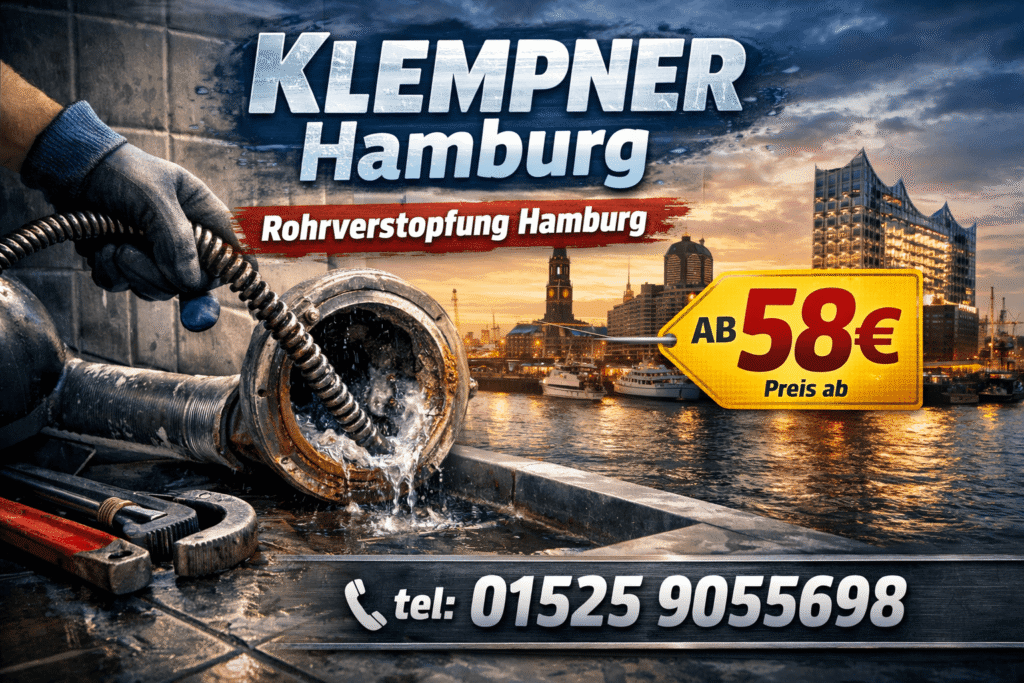 Rohrverstopfung Hamburg