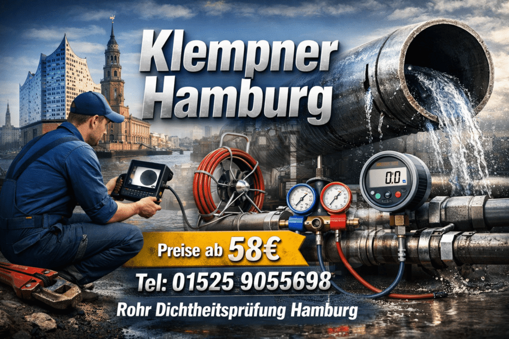 rohr dichtheitsprüfung hamburg