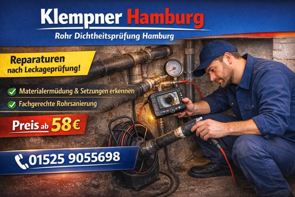 rohr dichtheitsprüfung hamburg