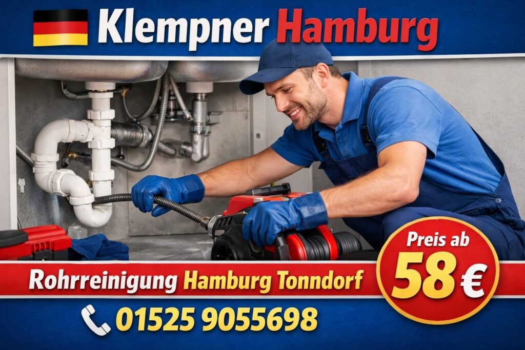 Rohrreinigung hamburg tonndorf