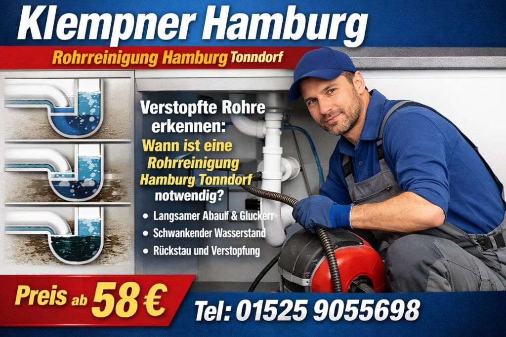 Rohrreinigung hamburg tonndorf