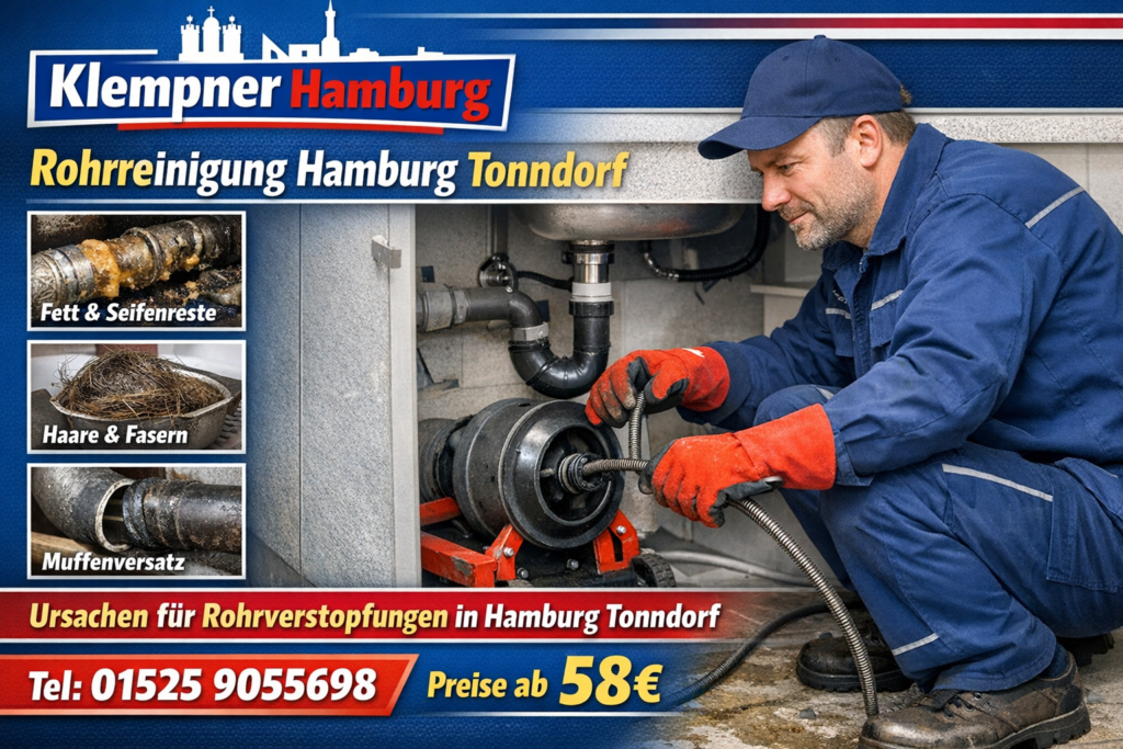 Rohrreinigung hamburg tonndorf