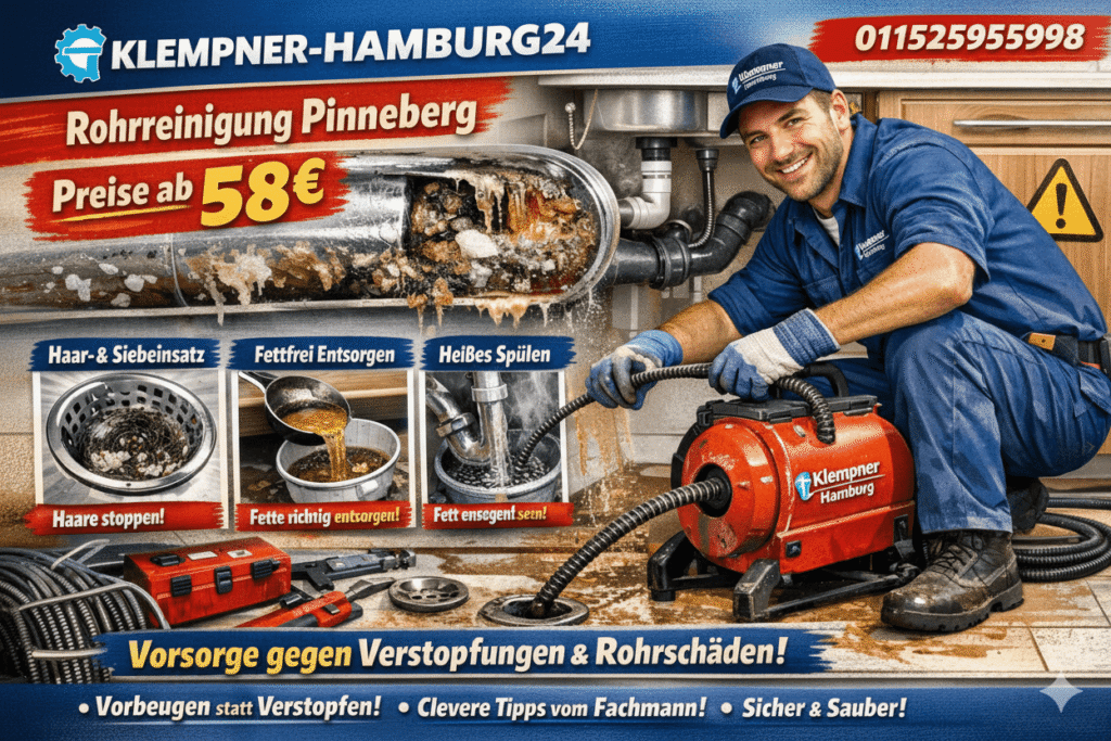 Rohrreinigung Hamburg Pinneberg