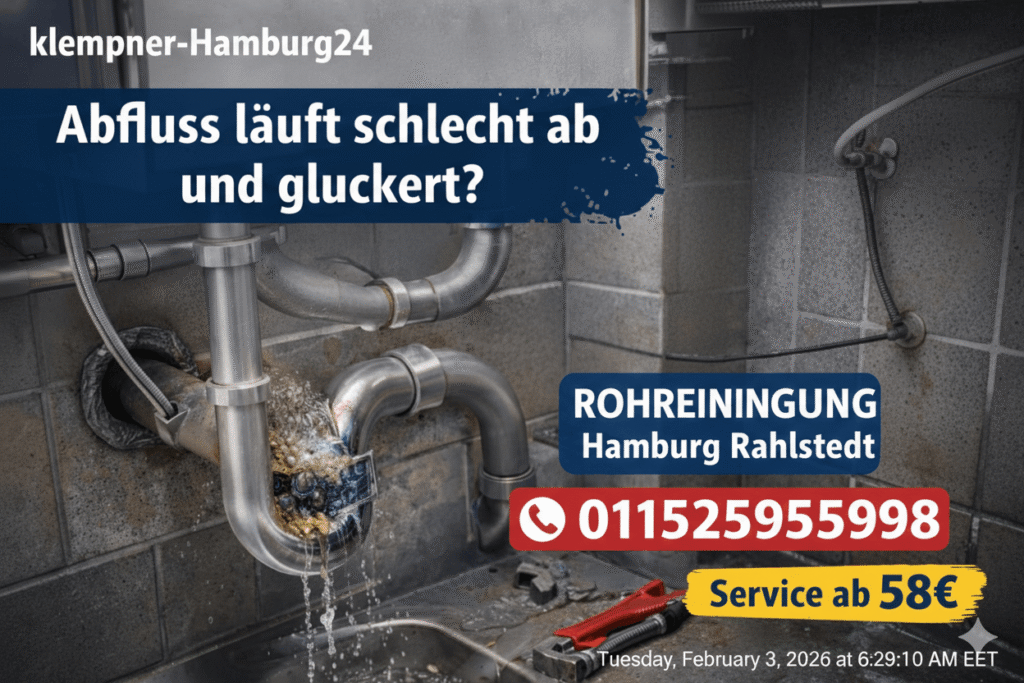 Rohrreinigung Hamburg Rahlstedt