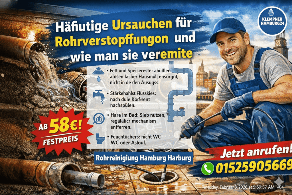 Rohrreinigung Hamburg Harburg 