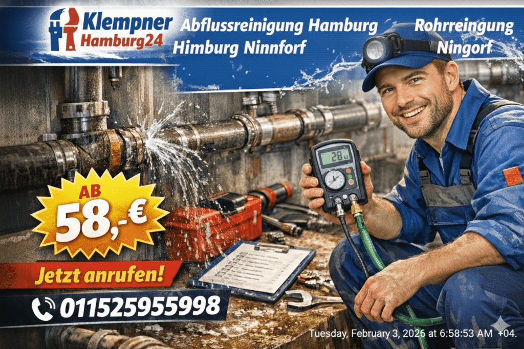 Rohrreinigung Hamburg Niendorf