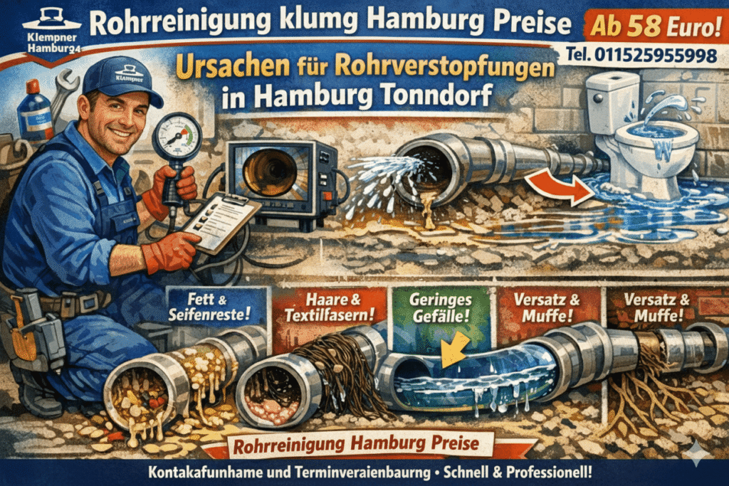 Rohrreinigung Hamburg Preise