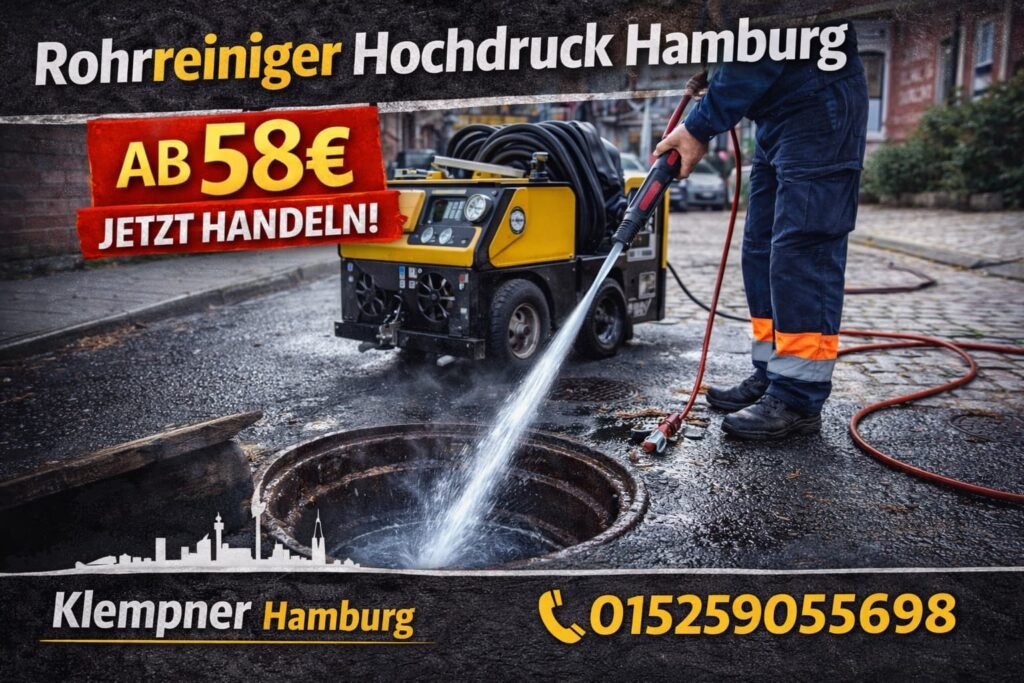 rohrreiniger hochdruck hamburg
