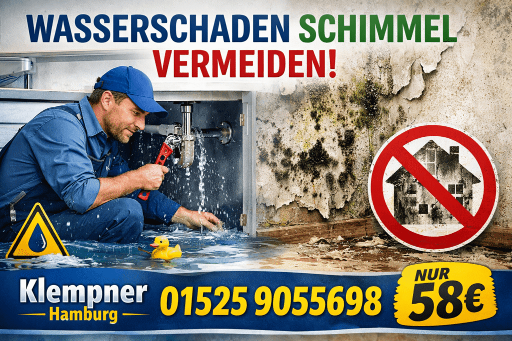 wasserschaden schimmel vermeiden