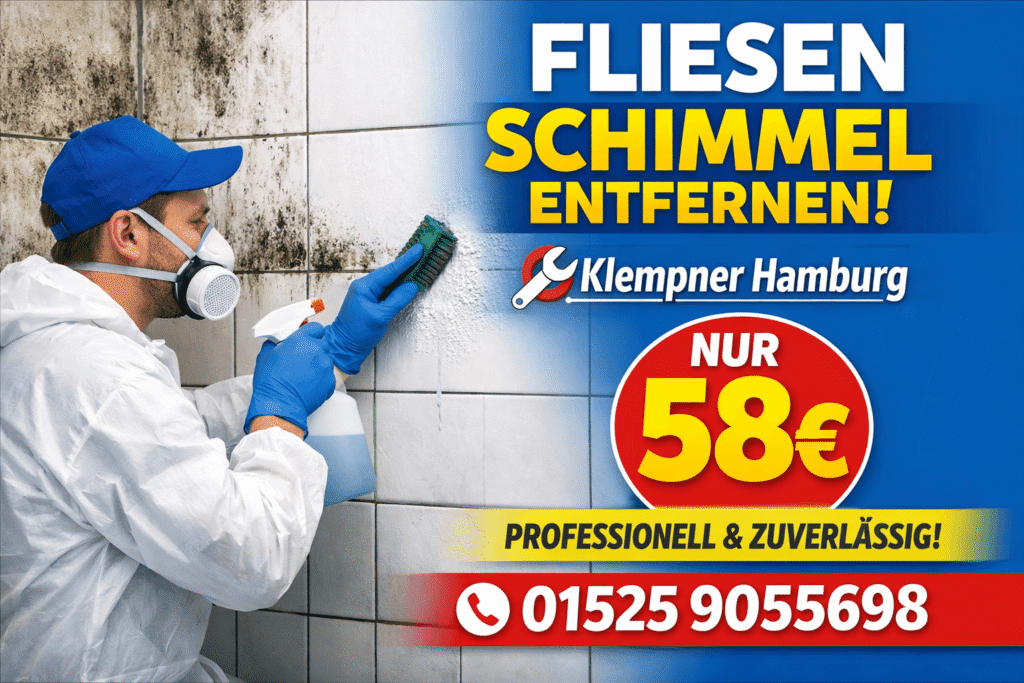 fliesen schimmel entfernen