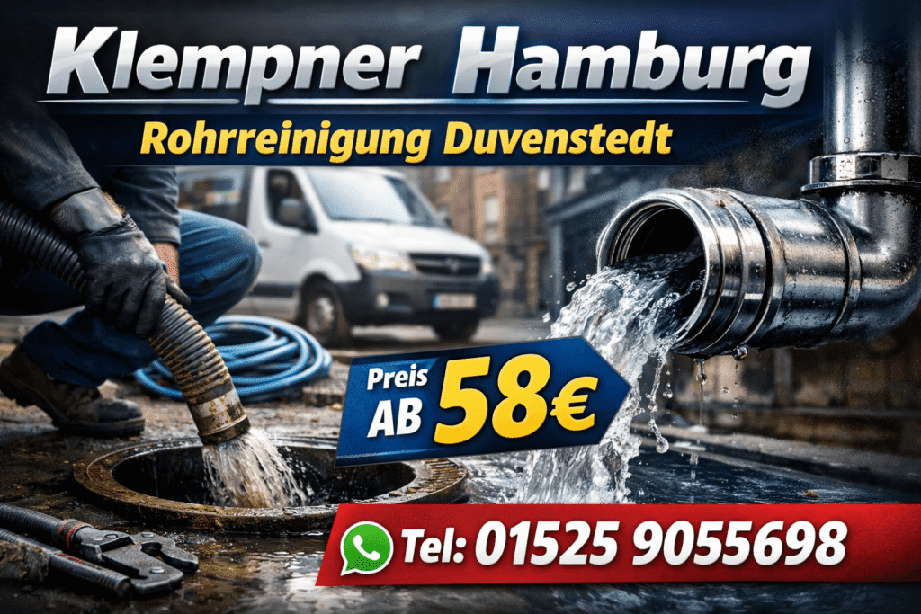 rohrreinigung duvenstedt