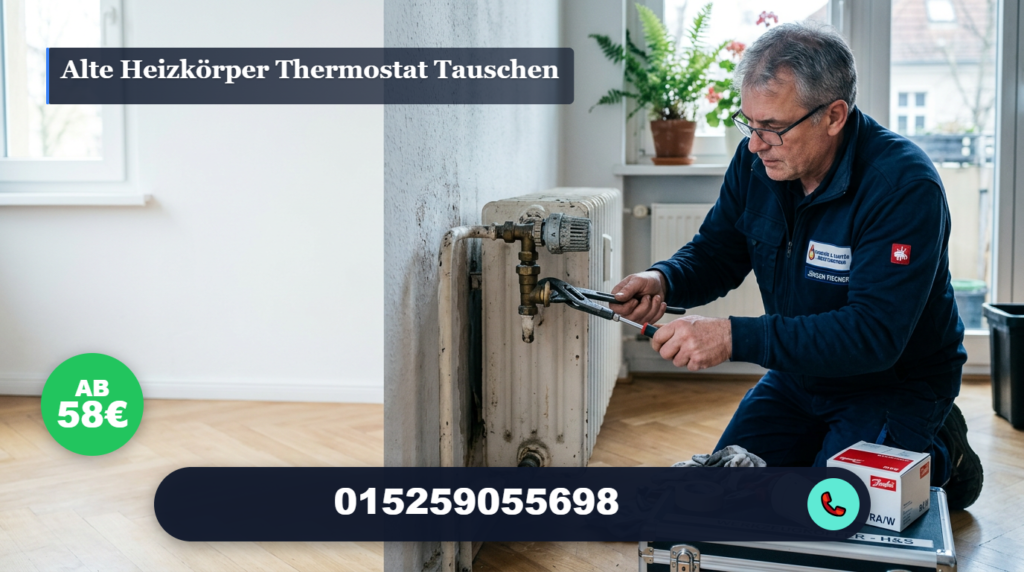alte heizkörper thermostat tauschen