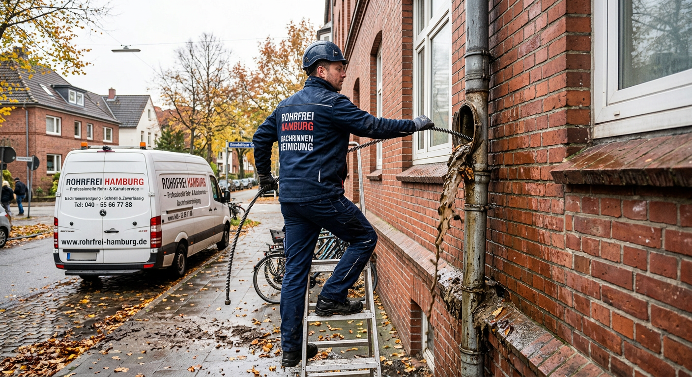 fallrohr reinigen hamburg