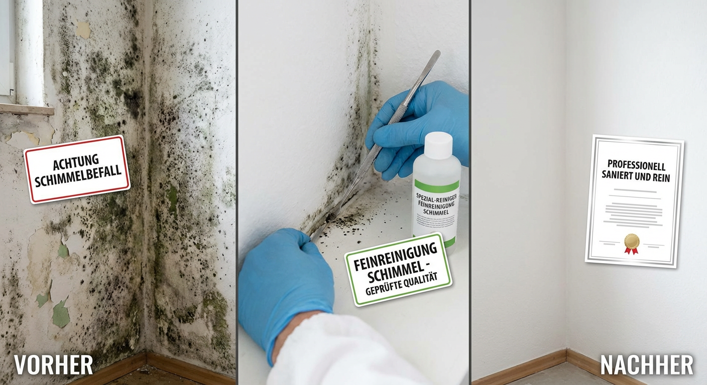 Feinreinigung Schimmel