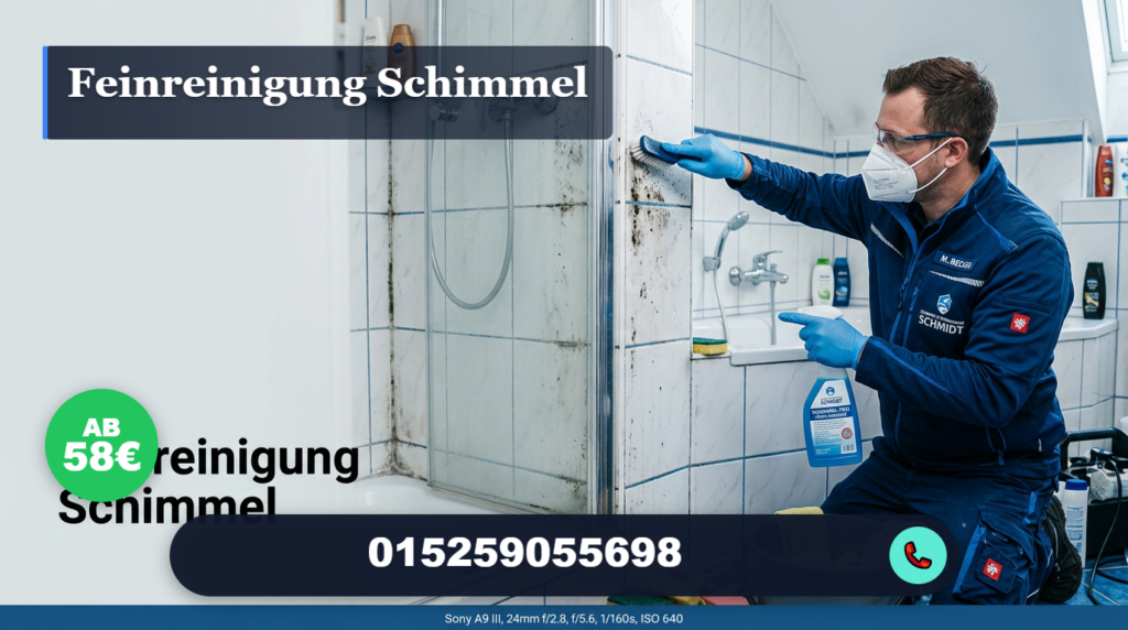 Feinreinigung Schimmel