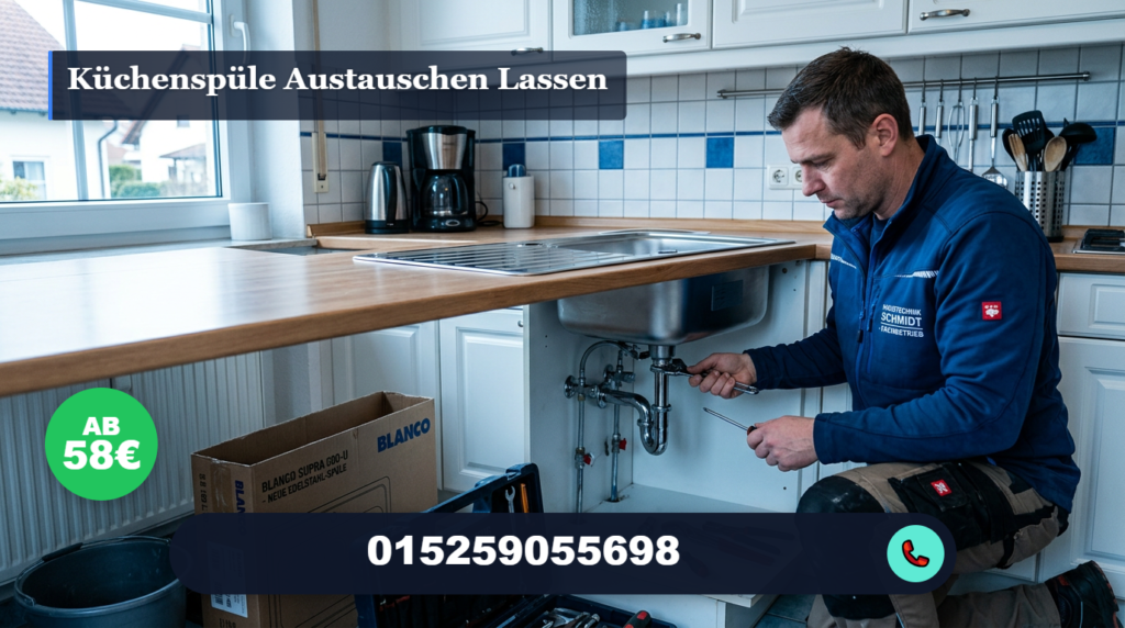 küchenspüle austauschen lassen