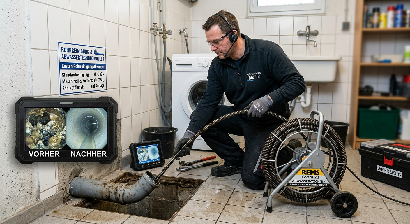 kosten rohrreinigung abwasser