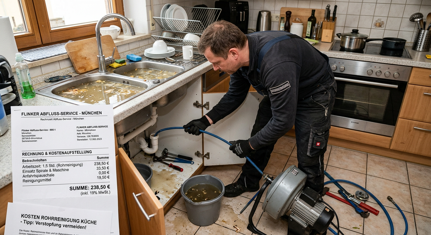 kosten rohrreinigung küche