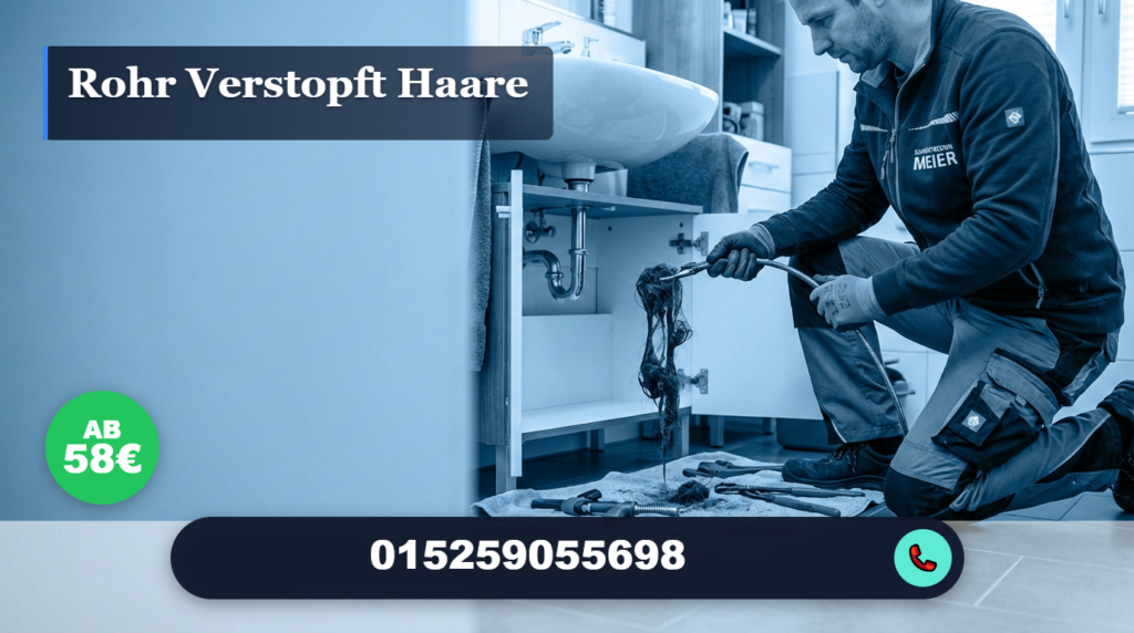 rohr verstopft haare