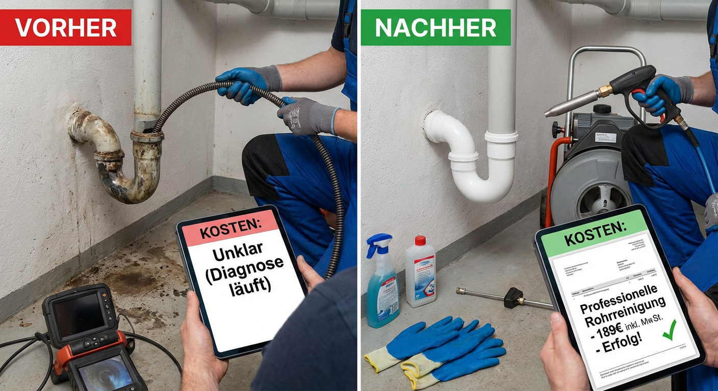 rohr verstopft kosten