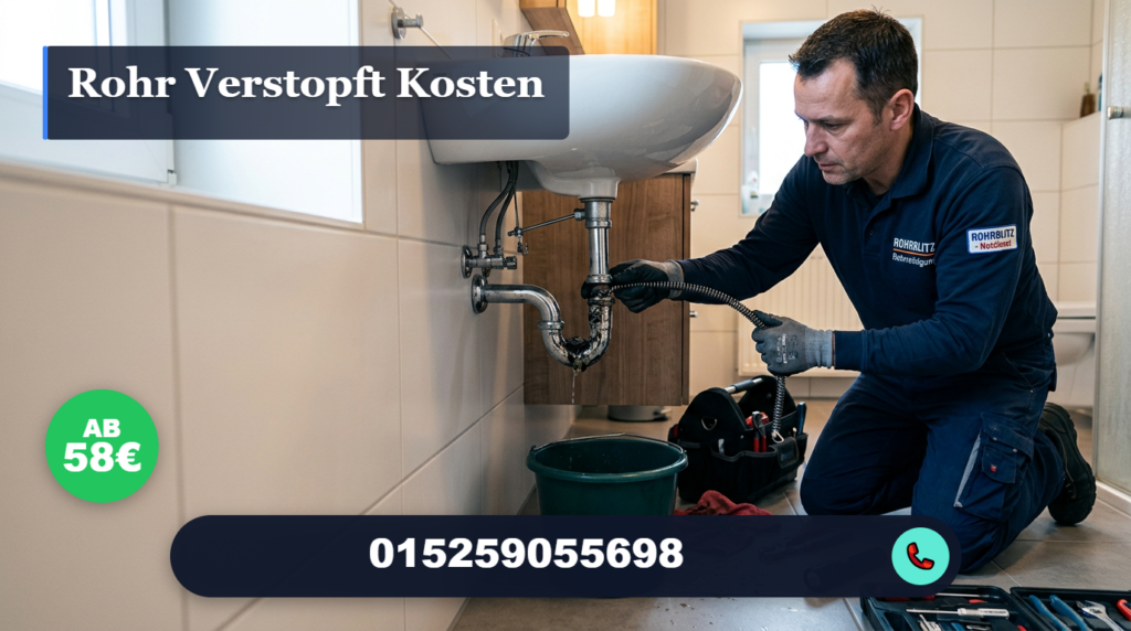 rohr verstopft kosten