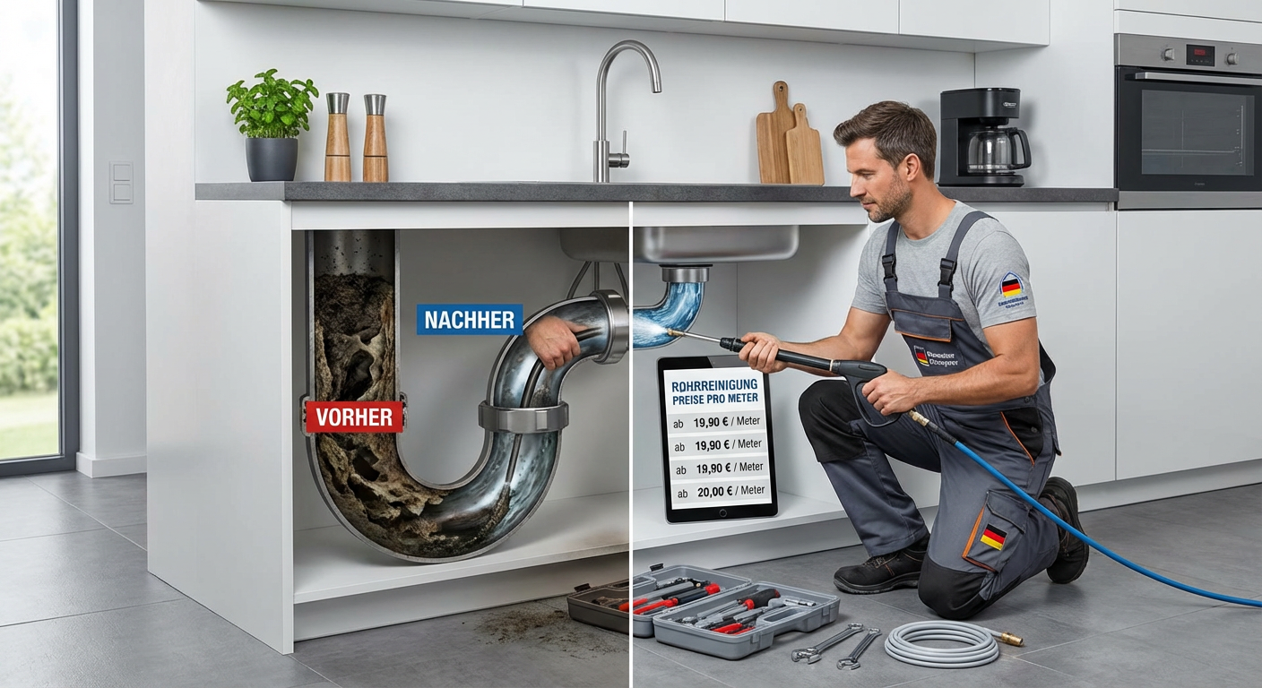 rohrreinigung preise pro meter