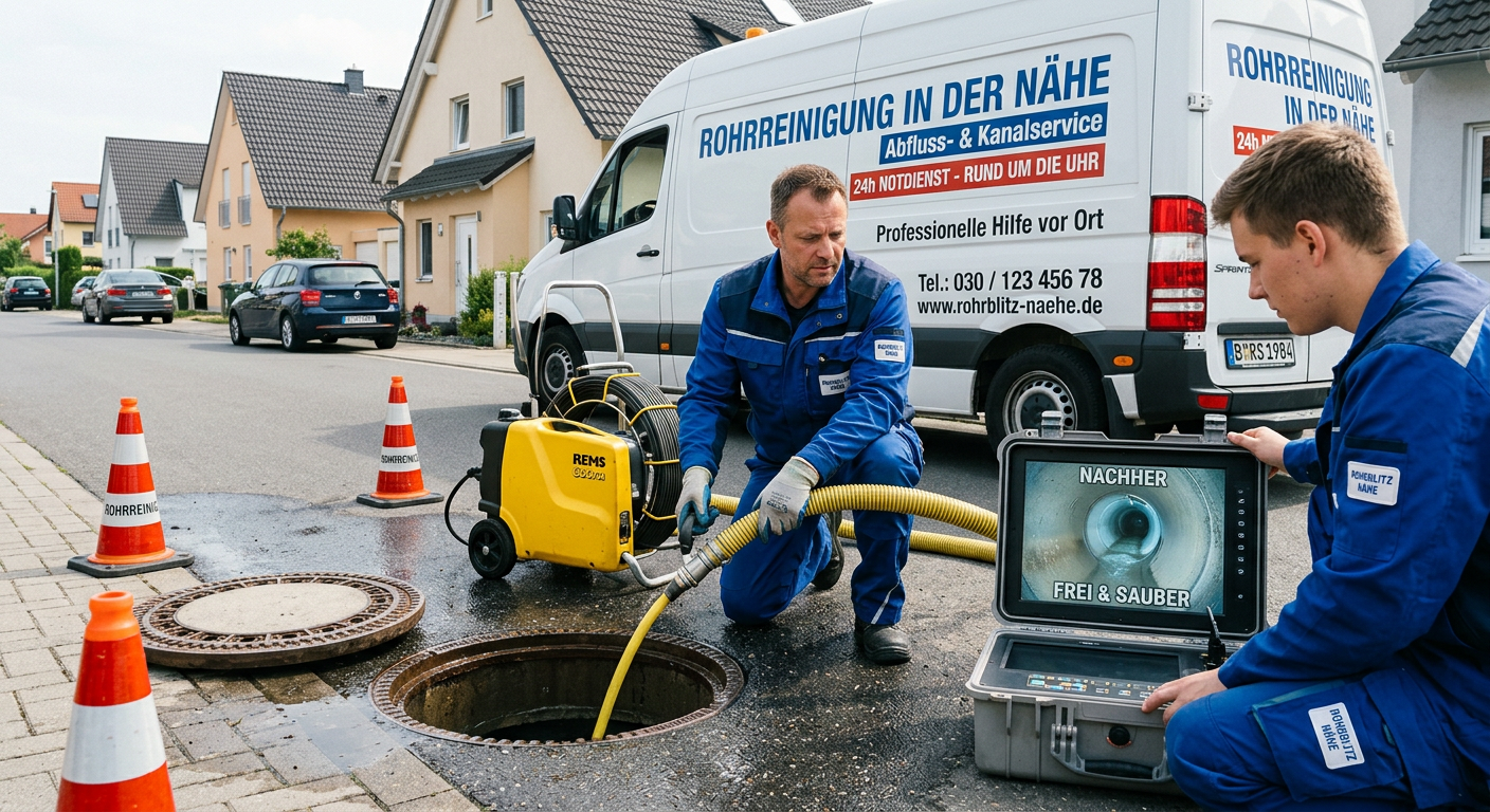 rohrreinigungsfirma in der nähe