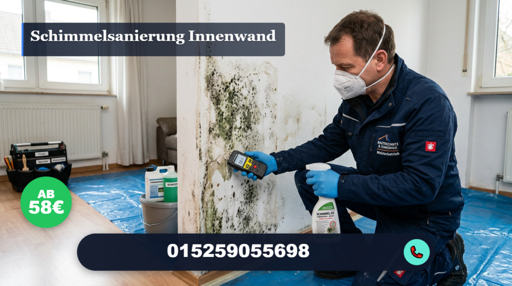 Schimmelsanierung Innenwand