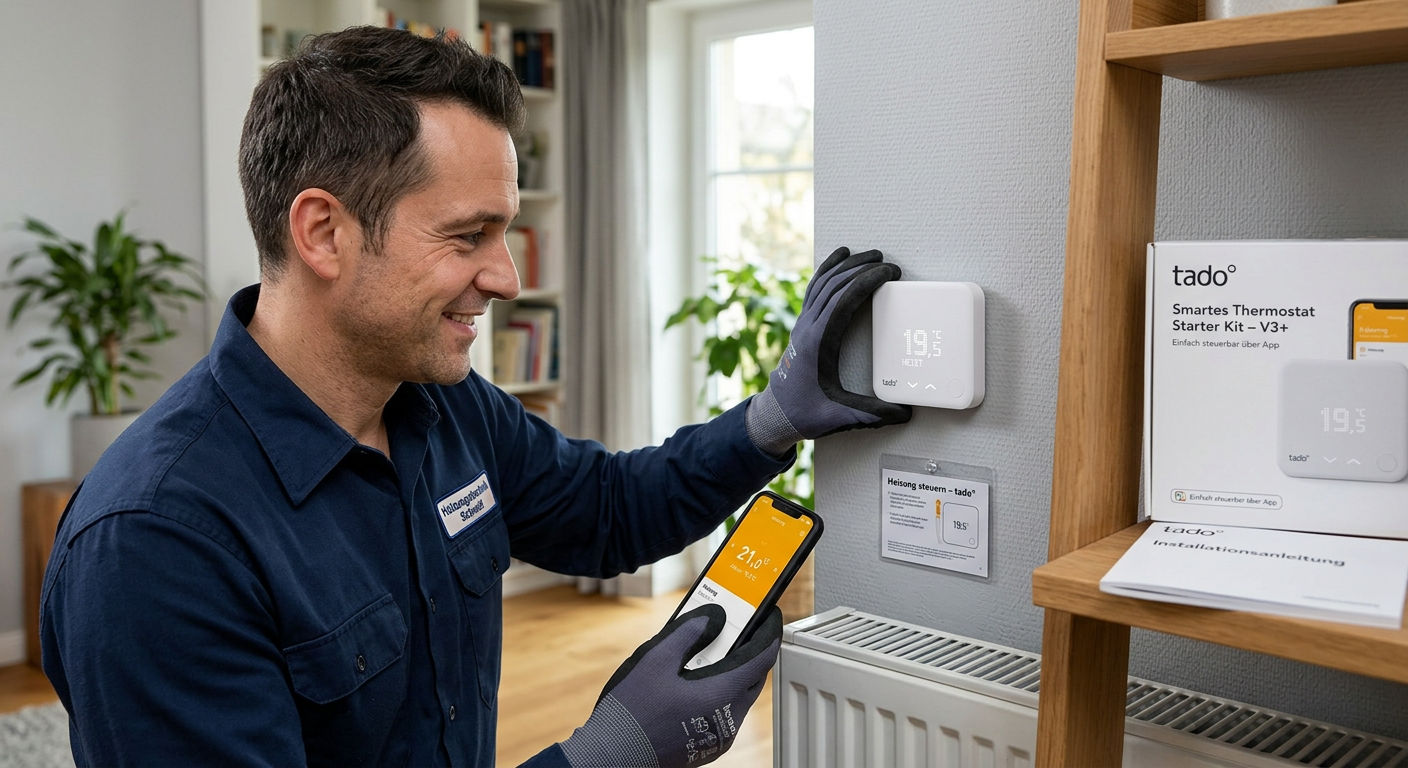tado smartes thermostat installieren