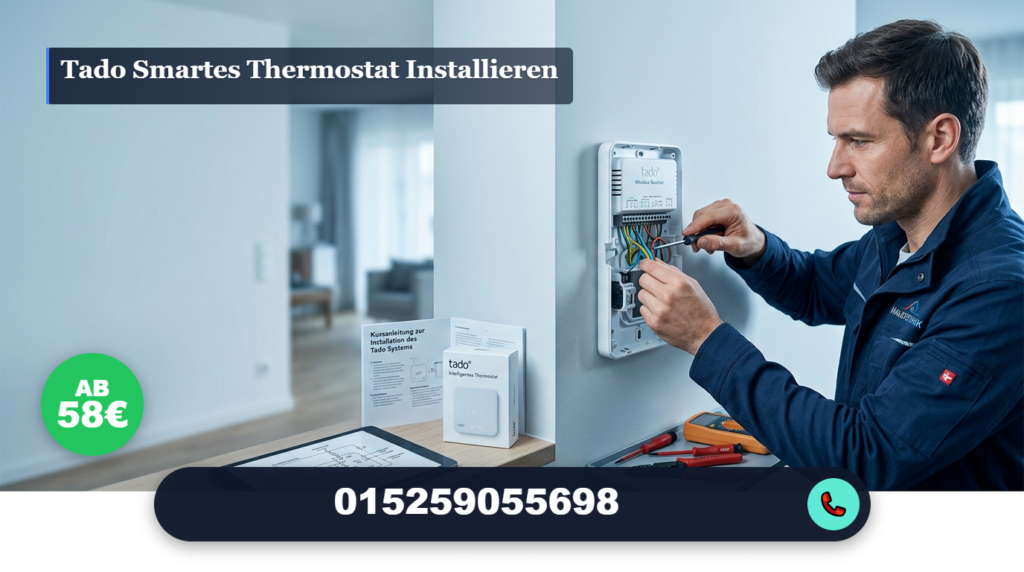 tado smartes thermostat installieren