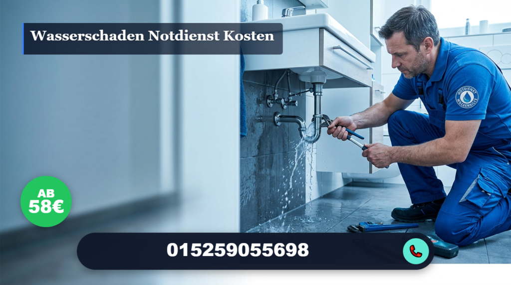 wasserschaden notdienst kosten