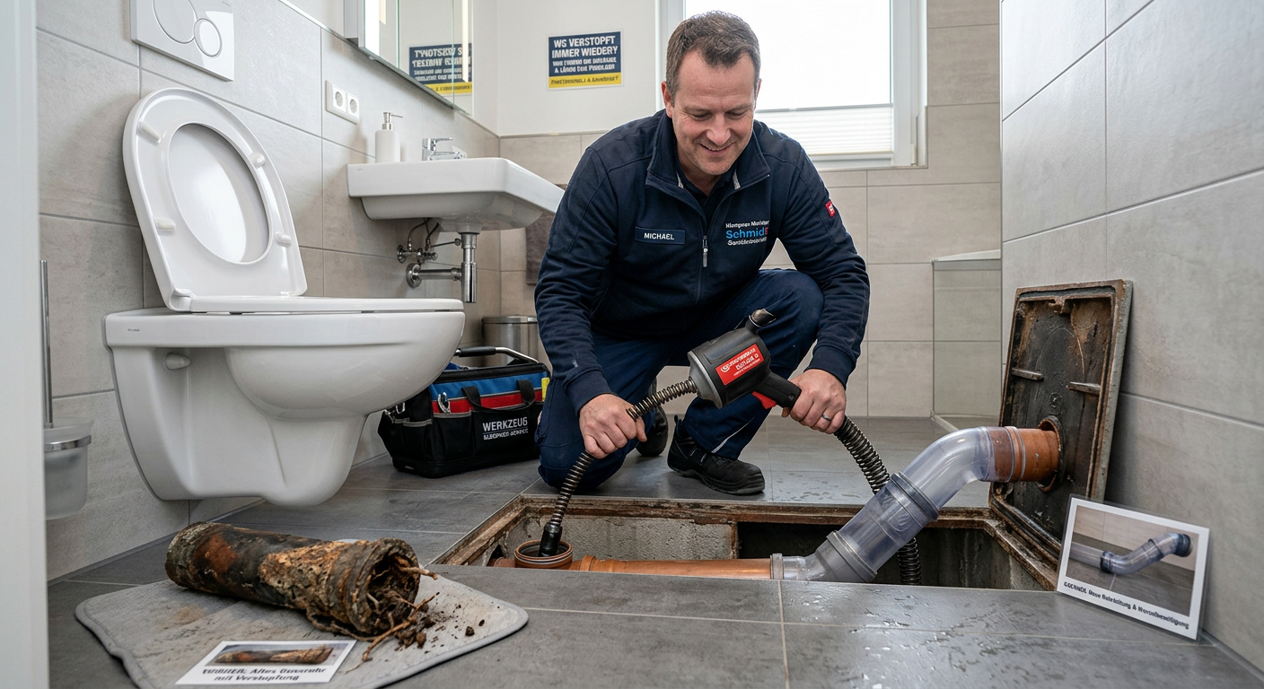 wc verstopft immer wieder