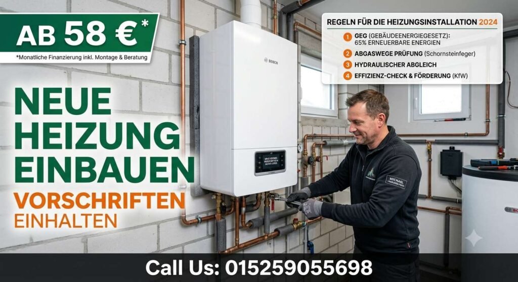 Neue Heizung einbauen Vorschriften