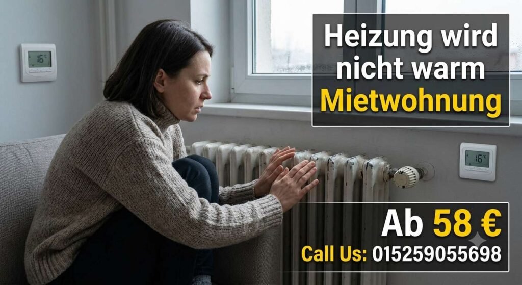 Heizung wird nicht warm Mietwohnung