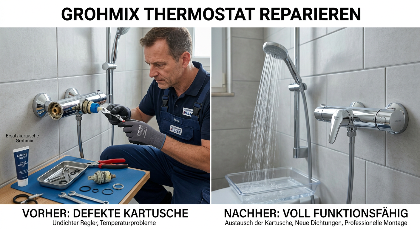 grohmix thermostat reparieren