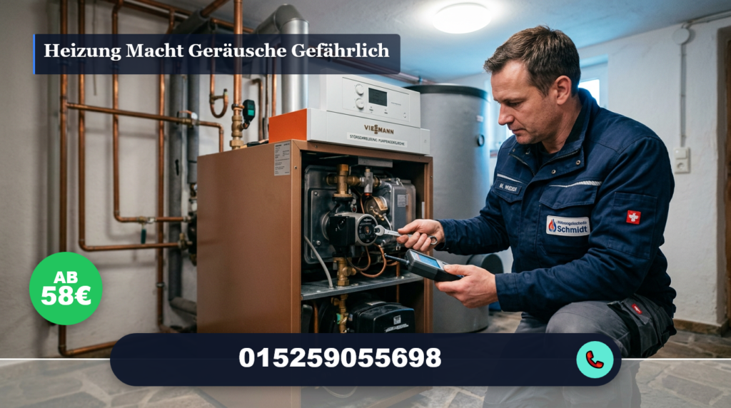 heizung macht geräusche gefährlich