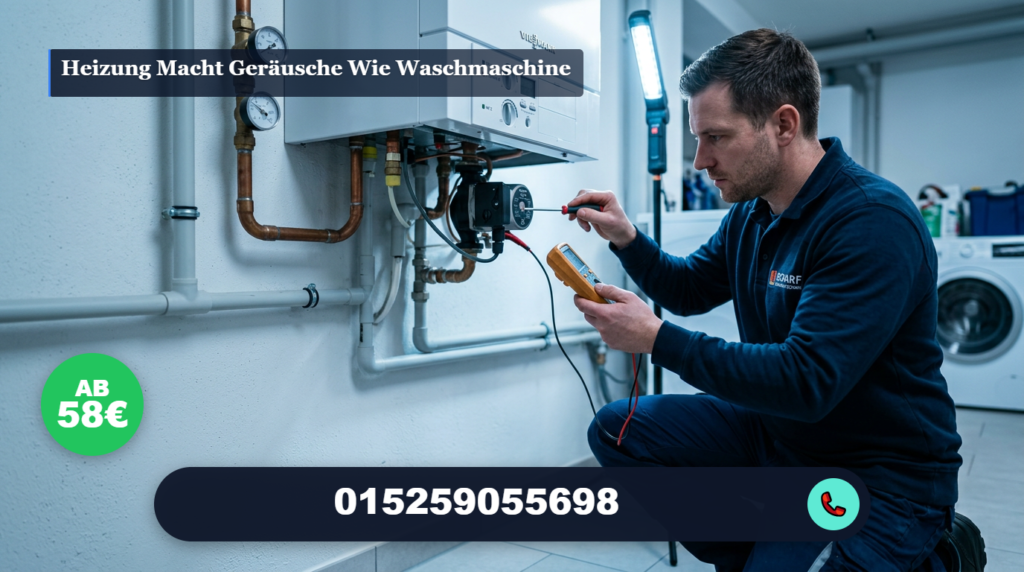 heizung macht geräusche wie waschmaschine