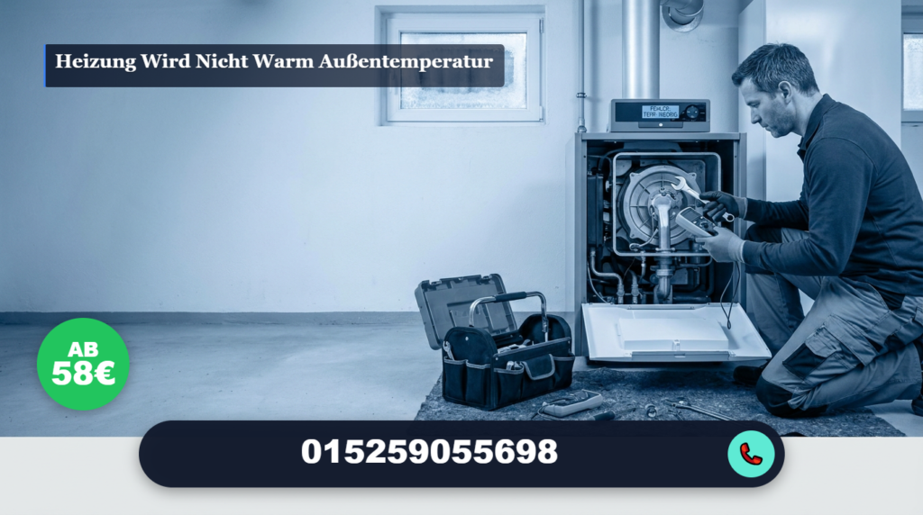 heizung wird nicht warm außentemperatur