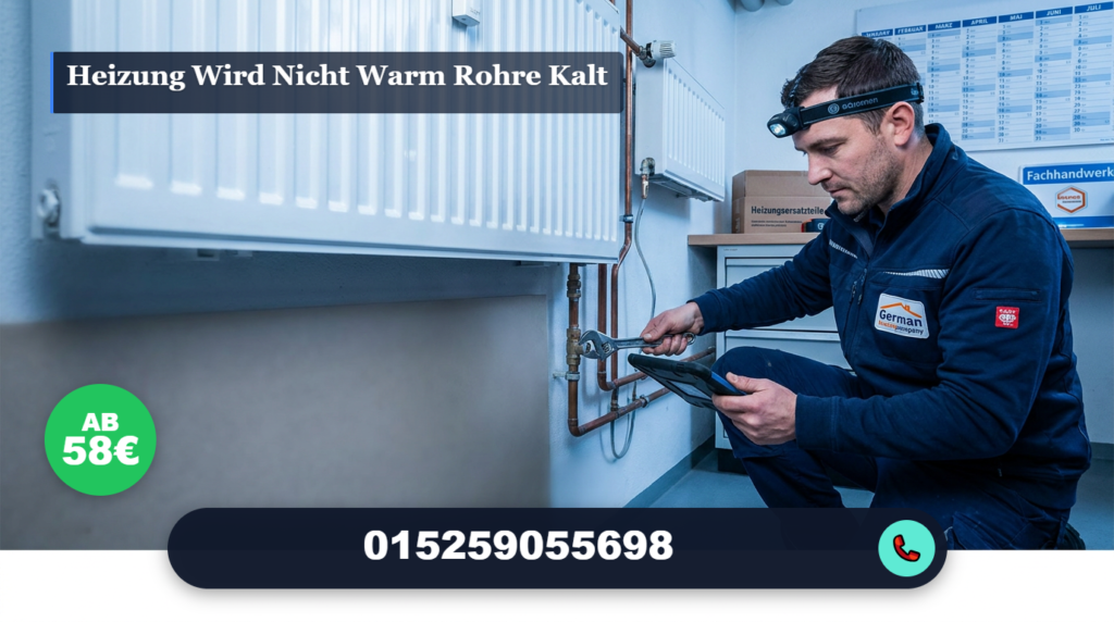 heizung wird nicht warm rohre kalt