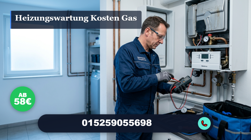 heizungswartung kosten gas