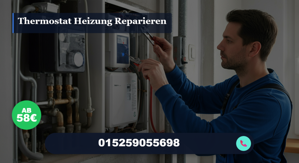 thermostat heizung reparieren
