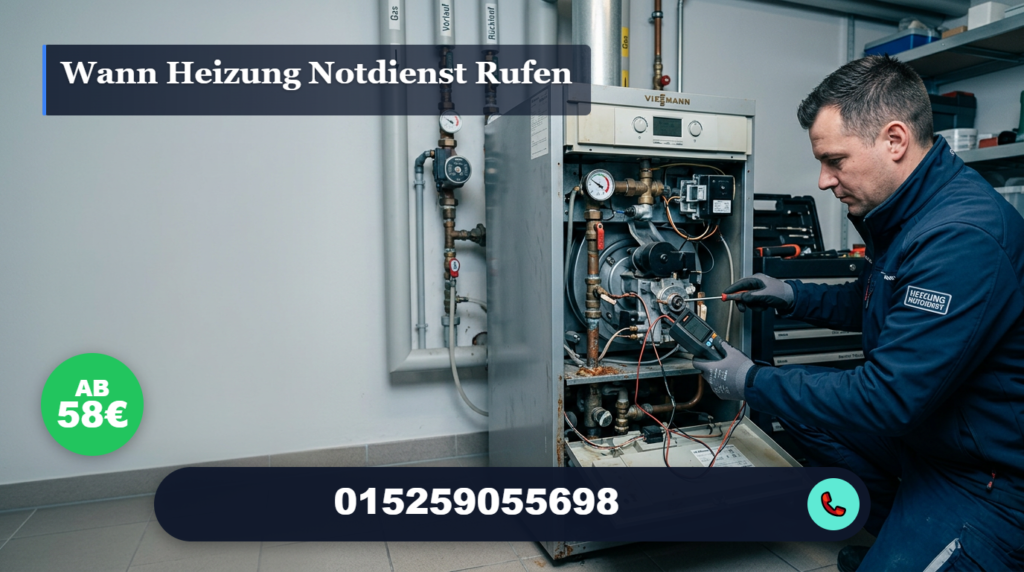 wann heizung notdienst rufen