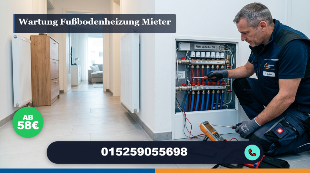 wartung fußbodenheizung mieter