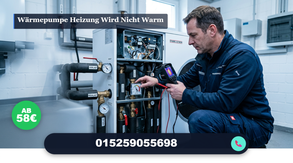 wärmepumpe heizung wird nicht warm