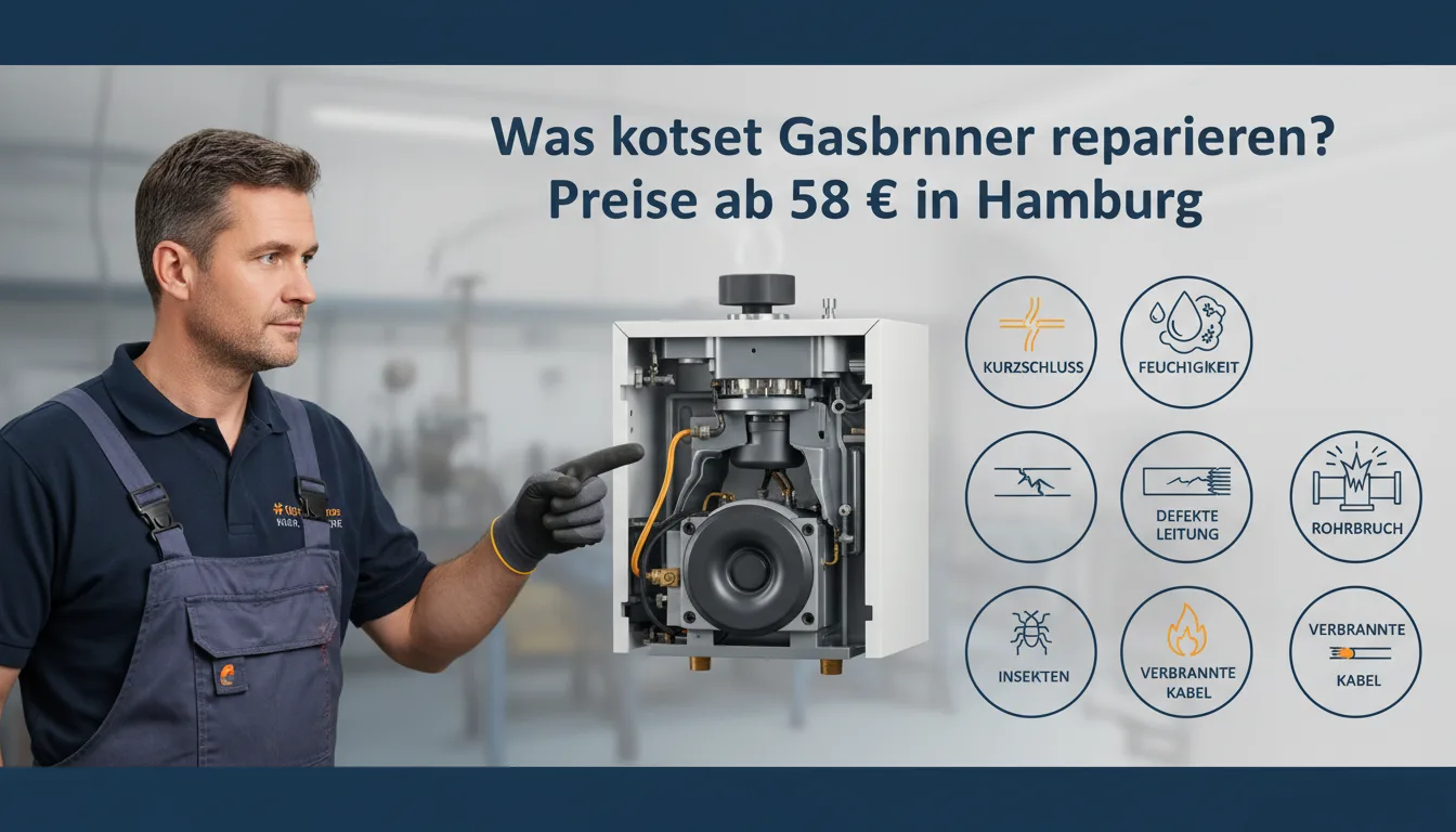 Gasbrenner reparieren – Problem