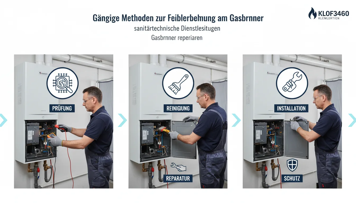 Gasbrenner reparieren – Lösung