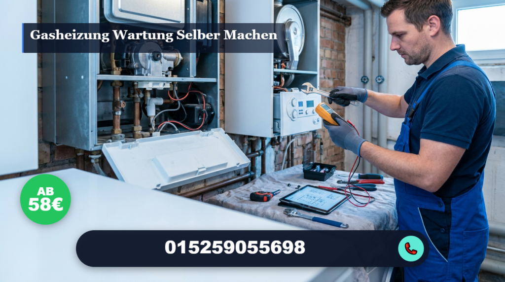 gasheizung wartung selber machen
